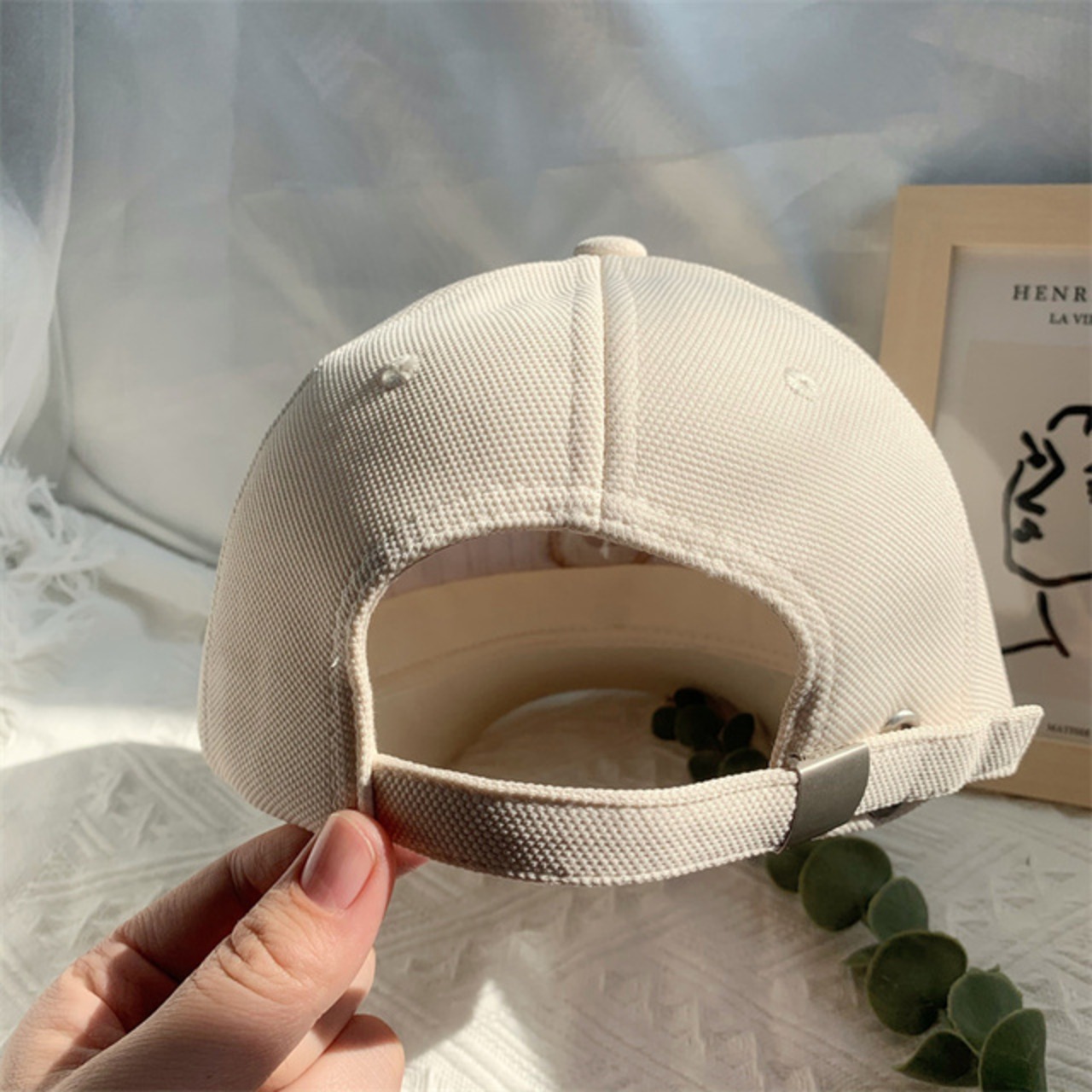 骨格ウェーブ ロゴキャップ