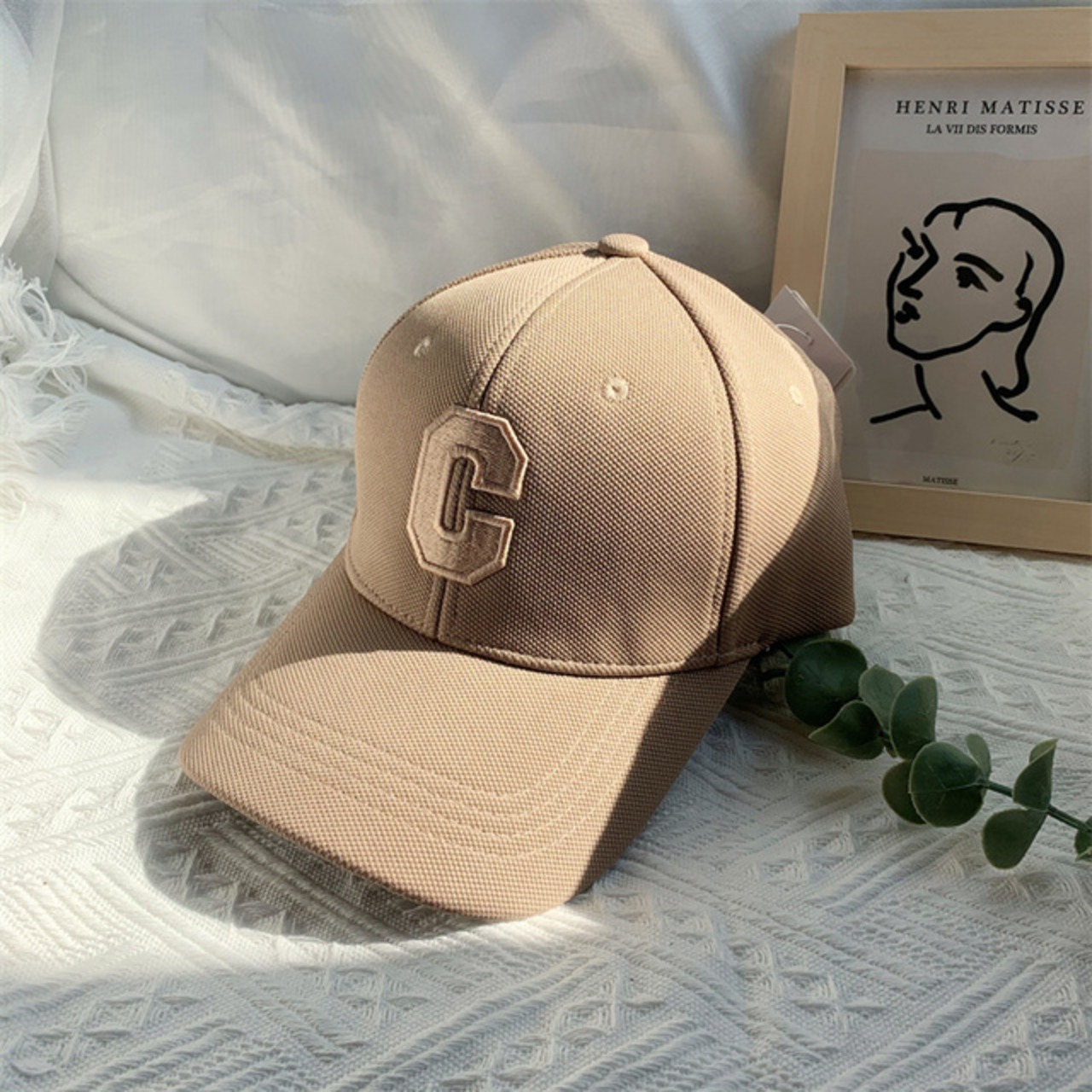 骨格ウェーブ ロゴキャップ