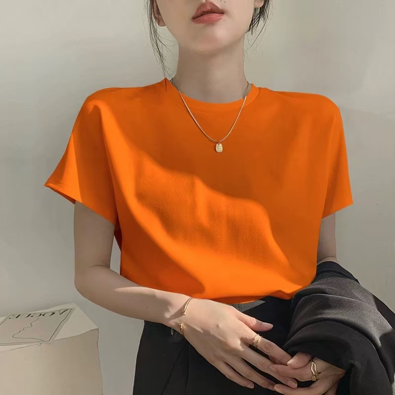 骨格ウェーブ ラウンドネックTシャツ