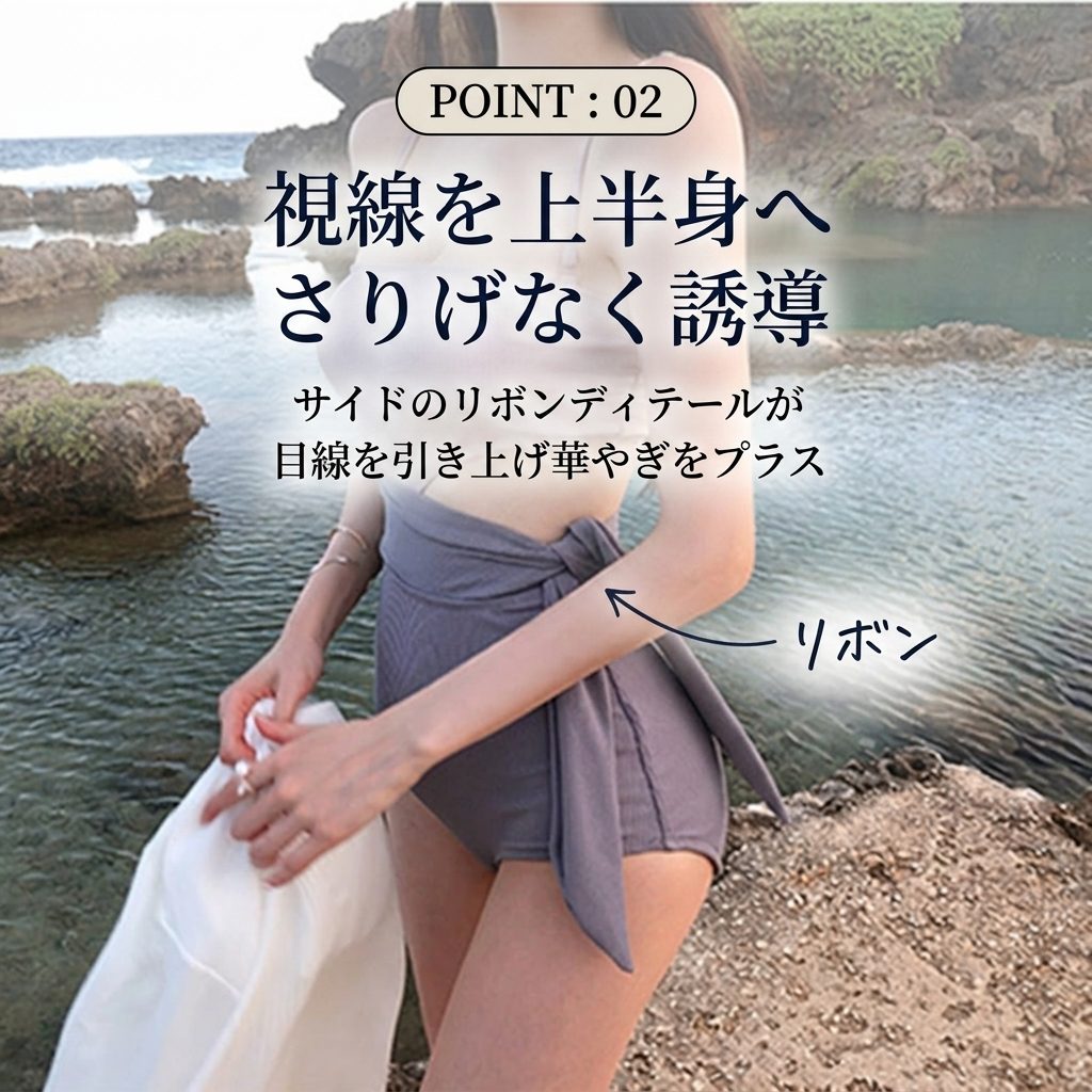 POINT:02 リボン