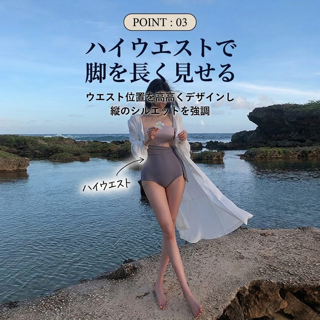 POINT:03 ハイウエスト