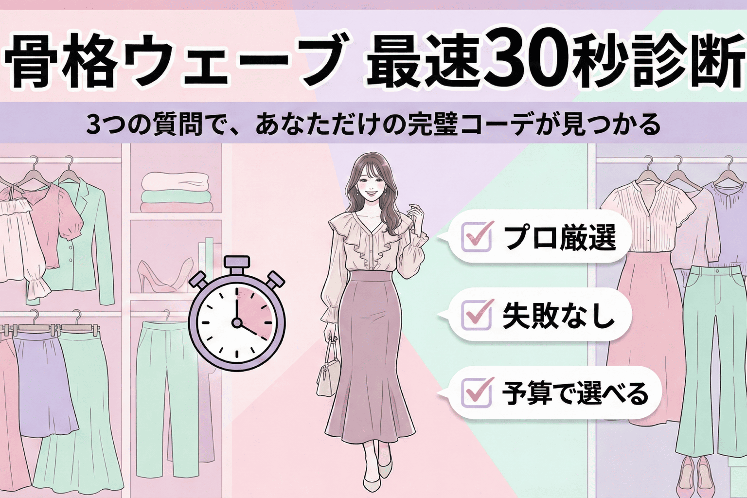 骨格ウェーブ 最速30秒診断