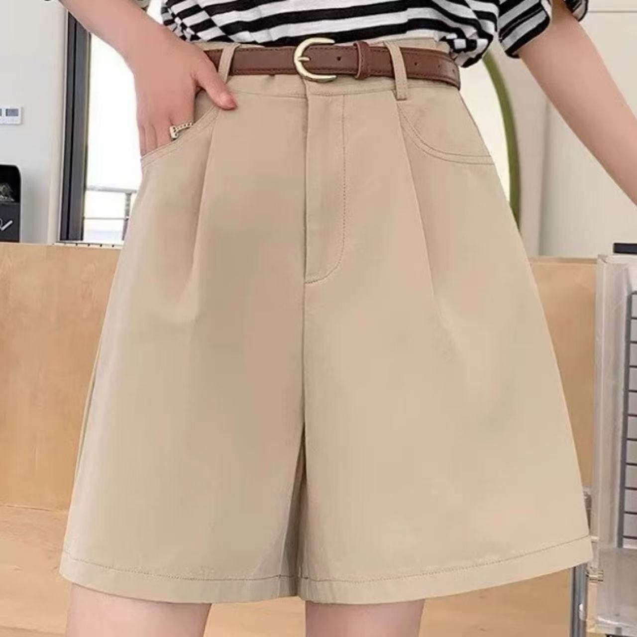 骨格ウェーブベーシックハーフパンツ