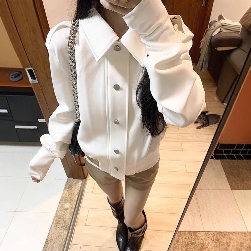 骨格ウェーブ すっきり美人 襟付きフォルムジャケット