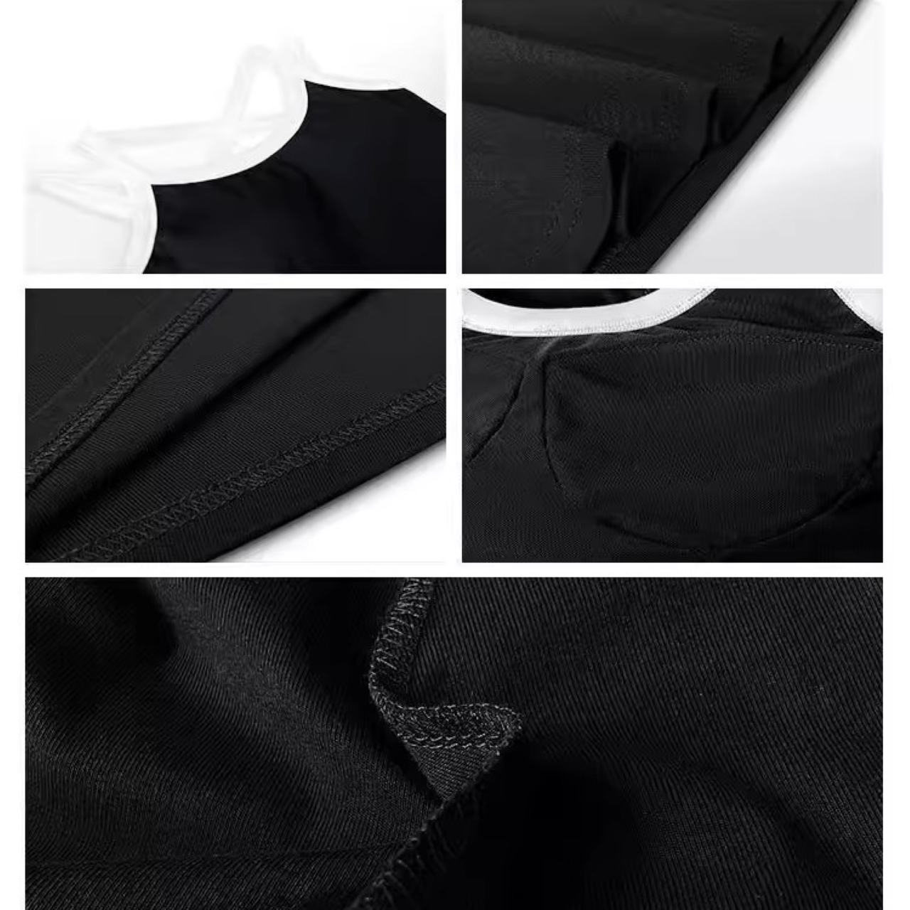 骨格ウェーブ バイカラー スリム Aラインワンピース